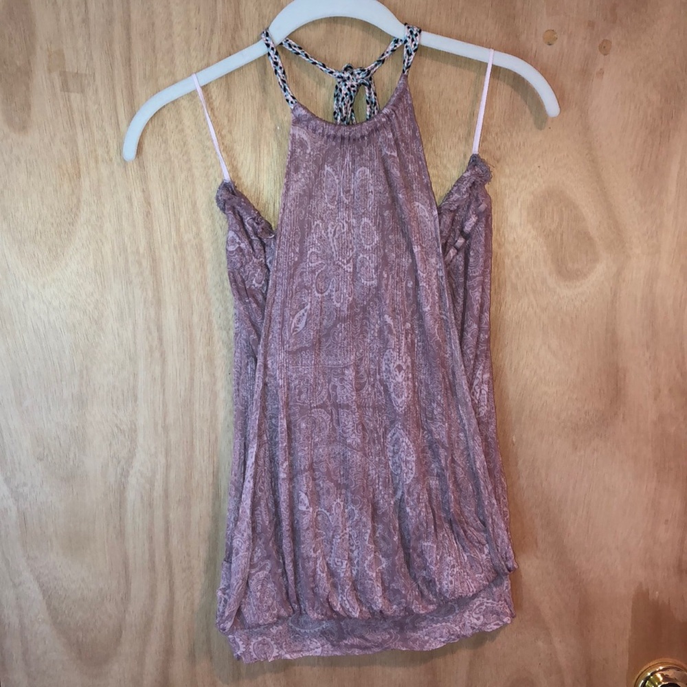 High neck free people summer tube tops